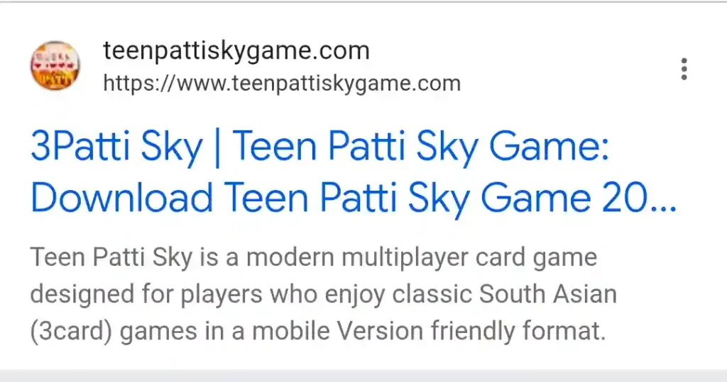 teen Patti Sky